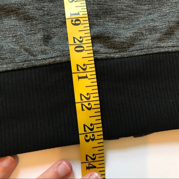 Athleta bomber jacket gray black size M - Picture 8 of 8